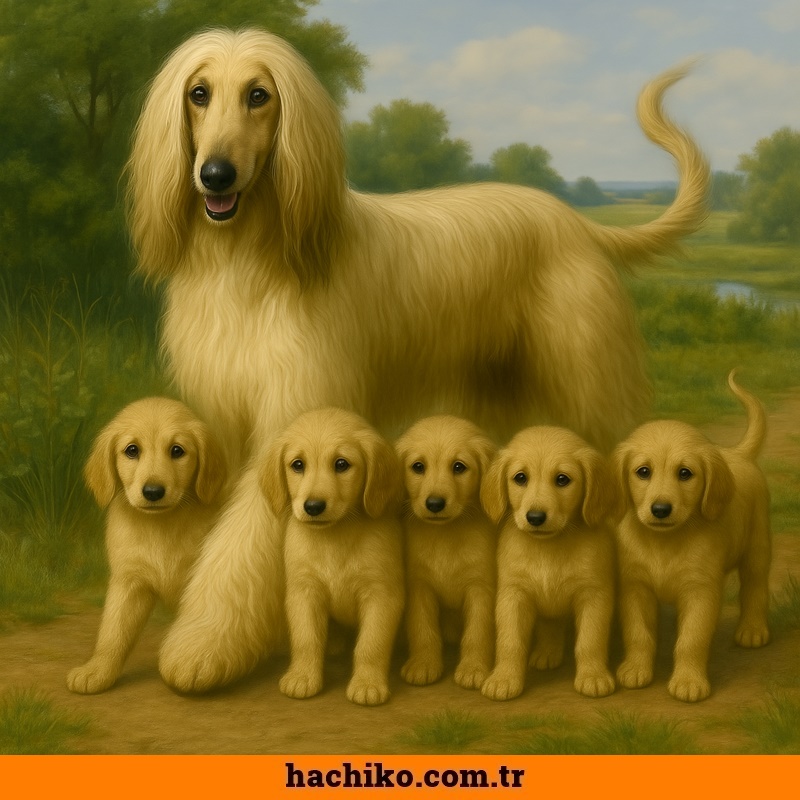 hachiko,Afghan Hound dog
